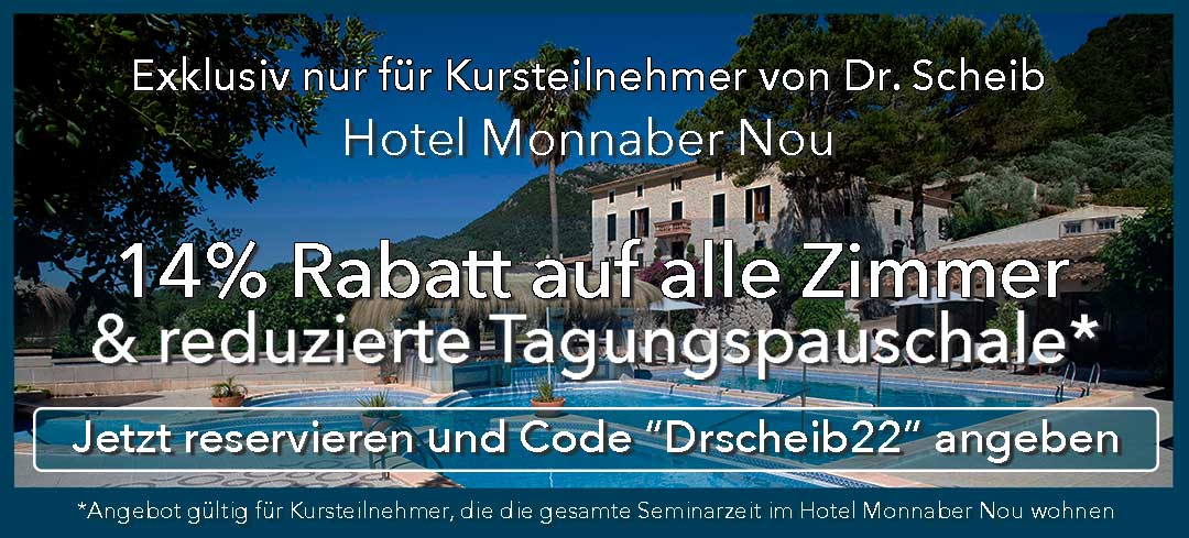 Hotel Monnaber NOu Mallorca Angebot für Kursteilnehmer